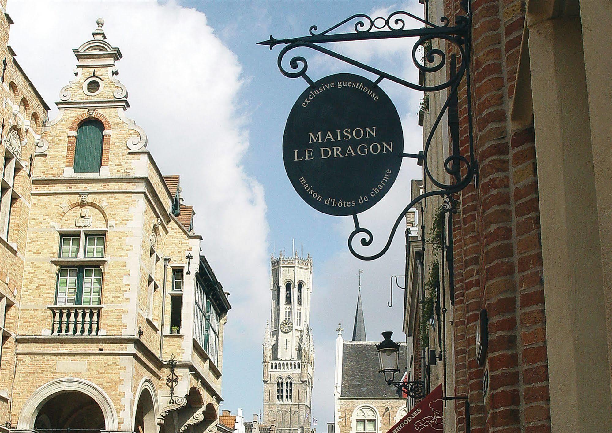 B&B Maison Le Dragon Brugge Eksteriør billede